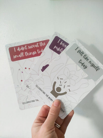 Mama Milestone Cards - Bennie Blooms Breastfeeding, Teething and Fiddle Jewellery at its finest.
